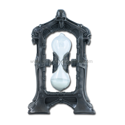 8065 Cyborg Skull Hourglass